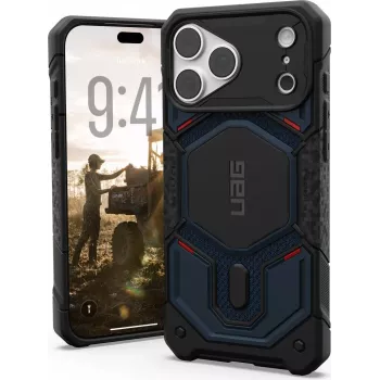 UAG Urban Armor Gear Monarch Pro MagSafe tok Apple iPhone 18 Pro Max/17 Pro Max - Kevlar Mallard (kék) 114568113955