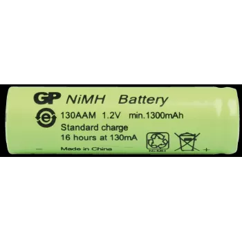 GP Batteries NH GP 130AAM NiMH AA akkumulátor 1300 mAh 1 darabos csomag