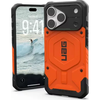 UAG Urban Armor Gear Pathfinder MagSafe tok Apple iPhone 18 Pro/17 Pro készülékhez – narancs 114583119797