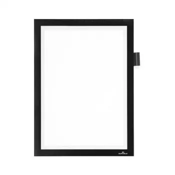 DURABLE DURAFRAME MAGNETIC NOTE A4 mágneses bemutatókeret fekete