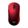 AULA V9PRO piros vezeték nélküli gamer egér