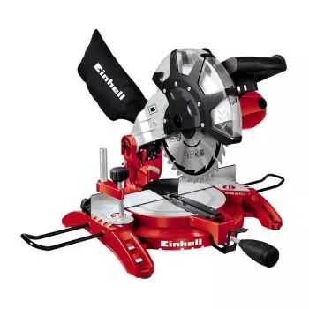 Einhell TC-MS 2513 L gér- és vonófűrész, 1600 W, 250 mm fűrészlap, lézervezérlés, piros