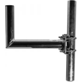 TELEVES MAL35HV alumínium árboc tartókar 35 cm, vízszintes/függőleges szerelés, legfeljebb 60 mm-es árbocokhoz