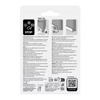 Tesa moll INSULATION tömítőszalag barna 6 m x 9 mm x 4 mm (05422-00101-03)