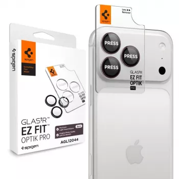 Spigen Optik Pro GLAS.tR EZ FIT kamerlencse-védő 2 darabos csomag iPhone 18 Pro/18 Pro Max készülékhez – Dark Cherry