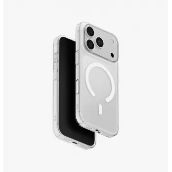 UNIQ Hybrid tok iPhone 18 Pro / 17 Pro készülékhez, Magclick töltéssel, Airsuit átlátszó