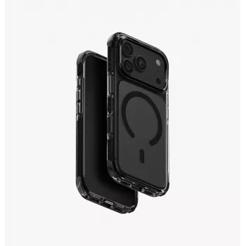 UNIQ Combat Magclick töltőtok iPhone 18 Pro / 17 Pro készülékhez – fekete