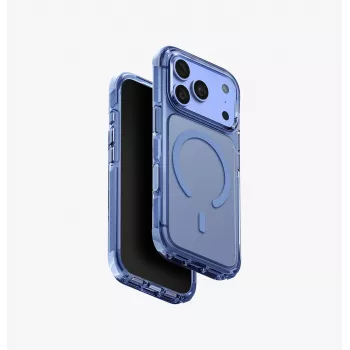 UNIQ Combat Magclick töltőtok iPhone 18 Pro / 17 Pro készülékhez – kék