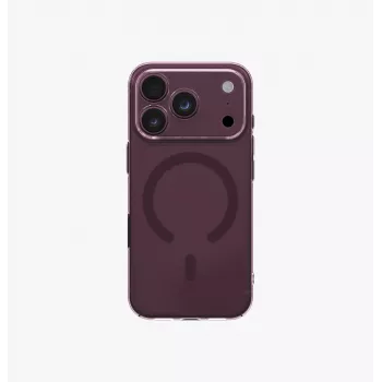 UNIQ Airsuit MagClick töltőtok iPhone 18 Pro / 17 Pro készülékhez – bordó