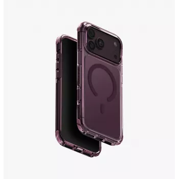 UNIQ Combat MagClick töltőtok iPhone 18 Pro Max / 17 Pro Max - bordó