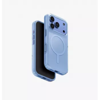 UNIQ Clario Magclick töltőtok iPhone 18 Pro / 17 Pro készülékhez, kék