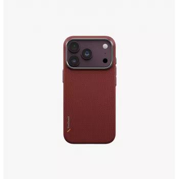 UNIQ Keva Edge MagClick töltőtok iPhone 18 Pro / 17 Pro készülékhez - piros