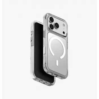 UNIQ Combat Magclick töltőtok iPhone 18 Pro / 17 Pro készülékhez - fehér