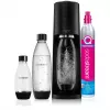 SodaStream Terra Megapack fekete szódakészítő 3 palackkal és Quick Connect CO2-palackkal