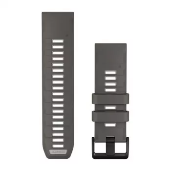 Garmin QuickFit 26 óraszíjak, Pebble Grey/Silver Grey szilikon [010-14510-00]