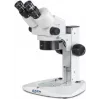 Kern Optics OZL 456 sztereó zoom mikroszkóp binokuláris 50x ráeső és áteső LED világítás