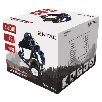ENTAC Zoom 5W alumínium LED zseblámpa
