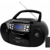 SENCOR SPT 3907B CD BT MP3 USB AUX hordozható CD-lejátszó Bluetooth és FM-rádió funkcióval, fekete