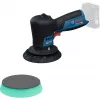 Bosch GPX 12V-125 Professional akkumulátoros polírozó 06019L4100, 12 V, 125 mm, kék/fekete, Solo (akkumulátor és töltő nélkül)