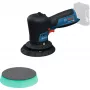 Bosch GPX 12V-125 Professional akkumulátoros polírozó 06019L4100, 12 V, 125 mm, kék/fekete, Solo (akkumulátor és töltő nélkül)