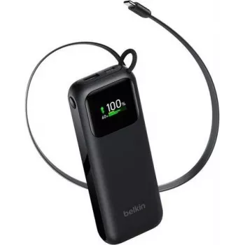 Belkin UltraCharge Smart Display powerbank 11 000 mAh 60 W – fekete
