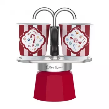 Bialetti Mini Express moka kanna szett 2 csészével (5461)