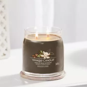 Yankee Candle Vanilla Bean Espresso Medium Scented Candle (1701388E)