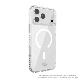 Eiger IceGrip MagSafe tok iPhone 18 Pro/17 Pro átlátszó