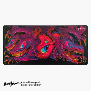 Arozzi egérpad XL Zona 90x42 cm Crawling Chaos