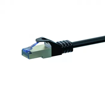 DSIT Cat6a S/FTP patchkábel, 50 m, fekete, LSZH