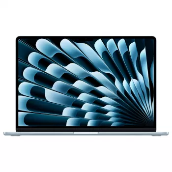 Apple MacBook Air 15 inch M5 10 magos CPU 10 magos GPU 24GB RAM 512GB SSD – égszínkék, német billentyűzet Touch ID-vel (CTO)