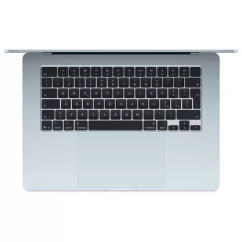 Apple MacBook Air 15 inch M5 10 magos CPU 10 magos GPU 24GB RAM 512GB SSD – égszínkék, német billentyűzet Touch ID-vel (CTO)