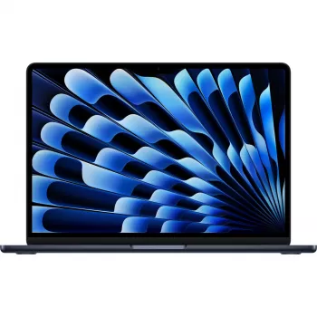 Apple MacBook Air 13 inch (2026) M5 10 magos CPU 10 magos GPU 24GB RAM 512GB SSD - éjfekete, német billentyűzet, 35W Dual USB-C tápegység