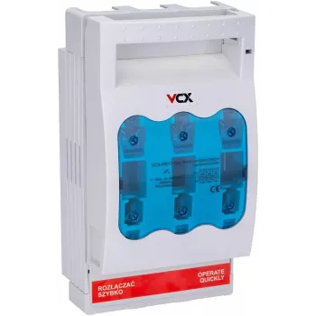 VCX-HR17-160 biztosítékos leválasztó kapcsoló 3P 160A NH00