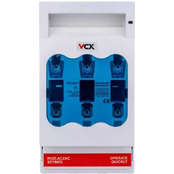 VCX-HR17-160 biztosítékos leválasztó kapcsoló 3P 160A NH00
