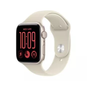 Apple Watch SE 3 GPS 40 mm alumíniumház csillagfény színben Sand sport szíjjal – M/L