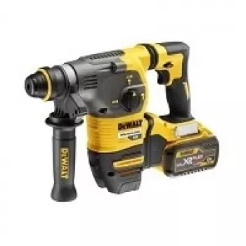 DeWalt DCH335X2-QW FlexVolt 54V akkus fúrókalapács, 3,5 J, kefe nélküli, 2 x 9,0 Ah XR Li-Ion, porelszívással