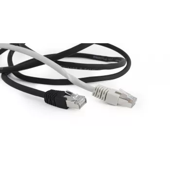 Gembird Cat6a S/FTP patch kábel RJ45, 5 m, fekete, LSZH