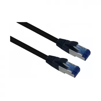 helos kültéri Cat6a patch kábel RJ45, 1 m, fekete