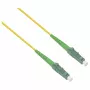 helos LWL patchkábel LC/APC - LC/APC OS2 simplex, 3 m, LSZH, sárga