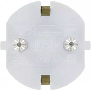 Kopp Schuko dugó, egyrészes ház, 3x1,5 mm²-ig, 16A, 250V~, IP20 (16731N)