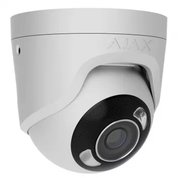 Ajax TurretCam HL hálózati kamera, 8 MP, 2,8 mm, fehér