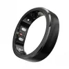 RingConn Smart Ring Gen3 nőknek és férfiaknak – matt fekete, 12-es méret