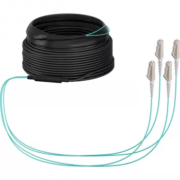 EFB-Elektronik OM3 trunk kábel U-DQ(ZN)BH, 4 szál, 1x4 LC-LC, 30 m, Dca, LSZH (O8303S30OM3)