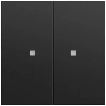 GIRA 517374 billenőkapcsoló 2-es OneKNX System 70 fekete (517374)
