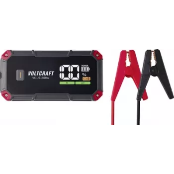 VOLTCRAFT VC-JS-800A indítósegély, 400 A (12 V), 1x 12 V kimenet, 2x USB, töltő- és tárolóállomással (VC-18218600)