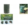 EDA RÉCUP'O összecsukható esővízhordó készlet, 500 l, átmérő 800 mm, zöld, UV-álló (010983 V.CA)
