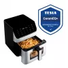 TESLA AirCook DualHeat QD65 XXL digitális forrólevegős fritőz kettős fűtéssel