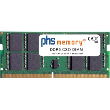 PHS-memory 32GB RAM memória kompatibilis Asus ExpertBook B3406CMA-LY0362X DDR5 CSODIMM 6400MHz PC5-51200S