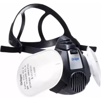 Dräger X-plore 3500 félálarc kézműves készlet 2x FilterPure P3 szűrővel (R56960)
